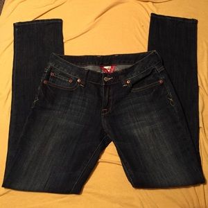 Lucky Brand Embroidered Jeans