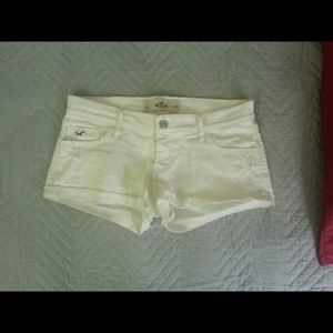 Hollister White Shorts