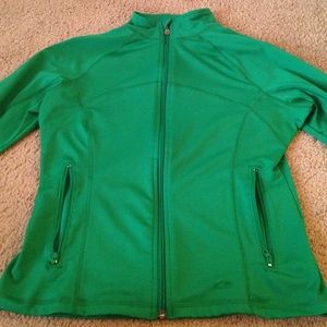Green Champion workout jacket