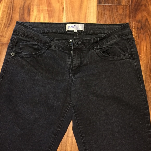 Jolt black denim