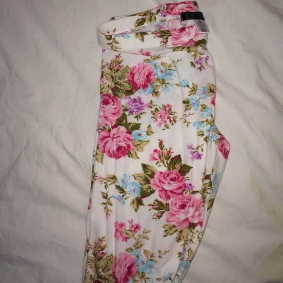 floral leggings