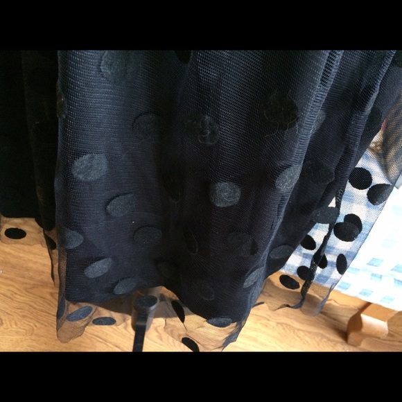 ✨SOLD✨Darling black cocktail party dress - Picture 4 of 4