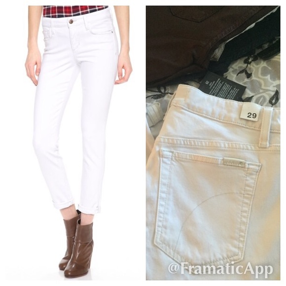 White joes jeans