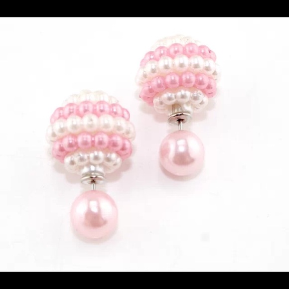 Baby ️️Pink Tribal Earrings