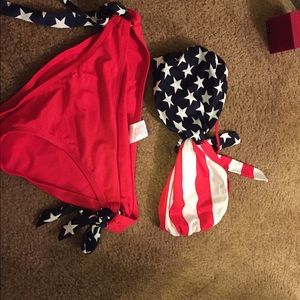American flag bikini