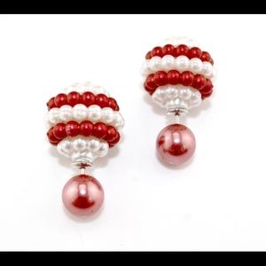 Brown Tribal Earrings