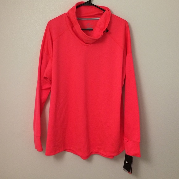Nike Running Dri-Fit Neon Pink Pull Over