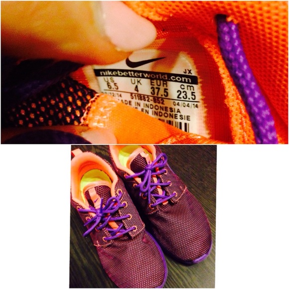 Multicolored Women's Nike Roshe Run - Picture 4 of 4