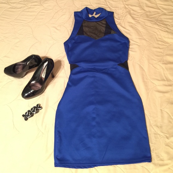 Blue Bebe dress