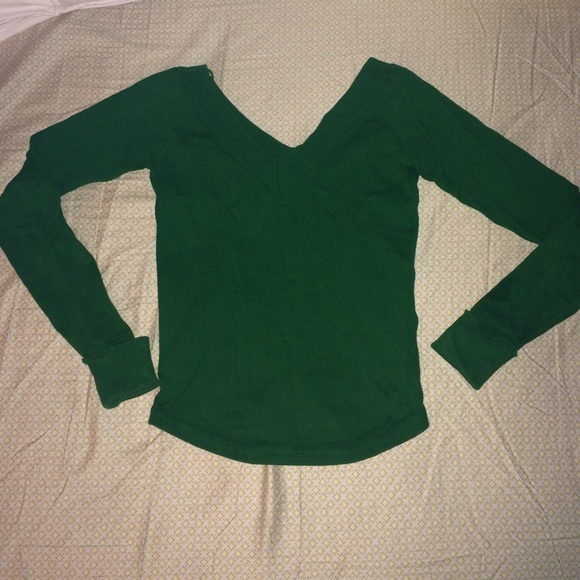 Zara TRF Knitwear Double V Sweater