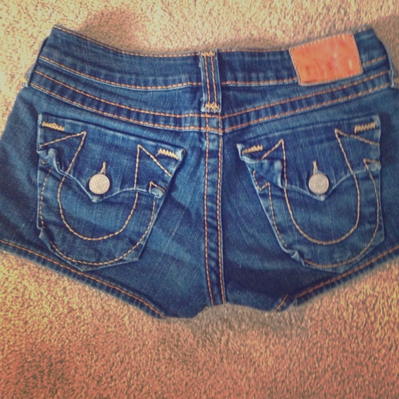 True Religion Jean shorts