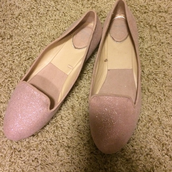 Gorgeous pink sparkly flats - Picture 1 of 1