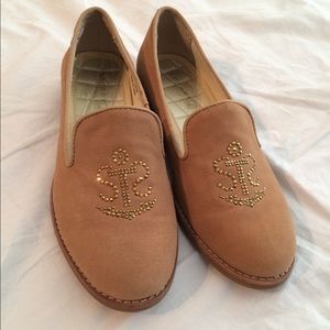 Sperry top siders suede shoes