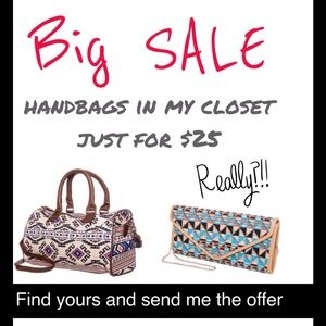 🎉🎉BIG SALE on HANDBAGS🎉🎉