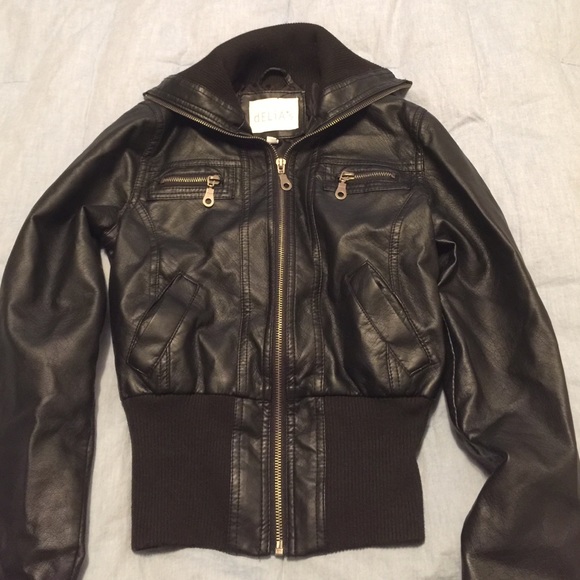 Delias pleather jacket