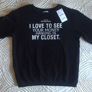 Zara Sweatshirt *New w/tags*