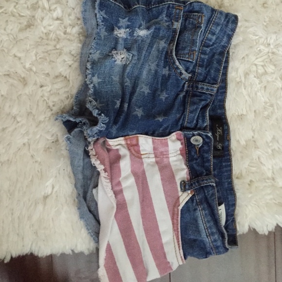 American flag shorts