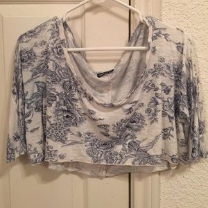 Flowy crop top