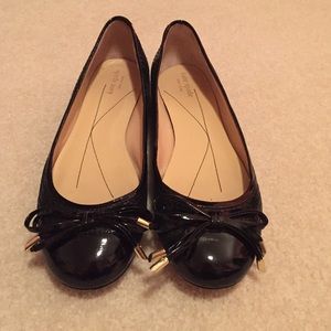 Kate Spade Black Flats 7.5