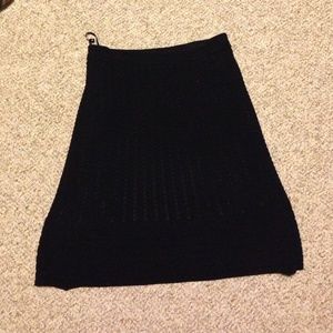 Banana Republic crochet black dress. Never worn!