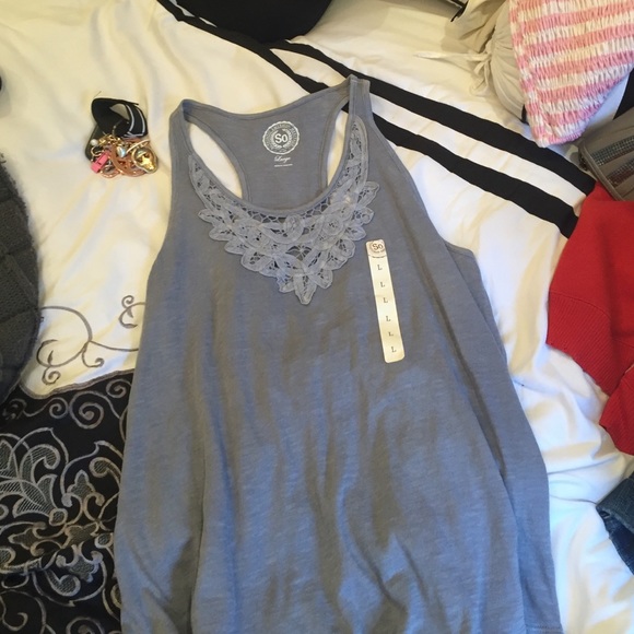 Grey tank top