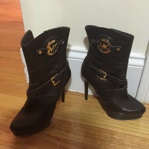 Michel kors high heels boots