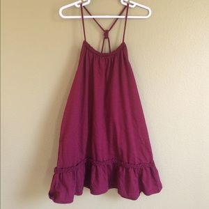 Maroon Gap tank top