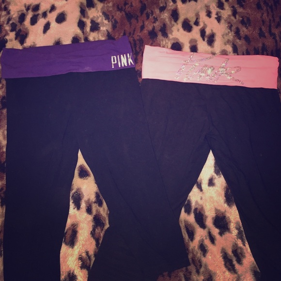 VS 2 Pairs of Yoga Pants💜💗