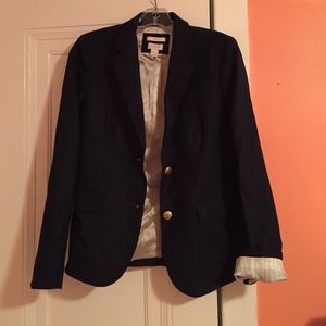 NWOT J. Crew Schoolboy Blazer Navy 6