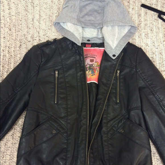 Faux Leather Jacket