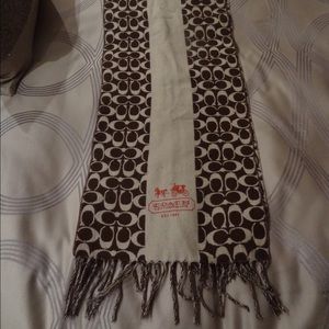 Authentic Coach Cashmere Scarf