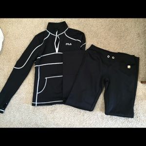 Fila sweatsuit