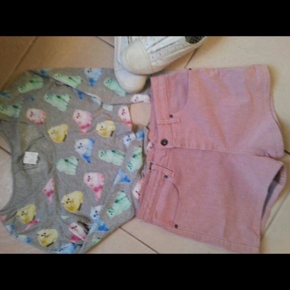 Pacsun cat crop top NWT??