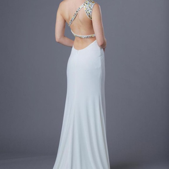 Alyce B'Dazzle 35578 One Shoulder Dress - Picture 2 of 3