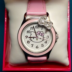 Sanrio Hello Kitty Pink Patent Leather Watch