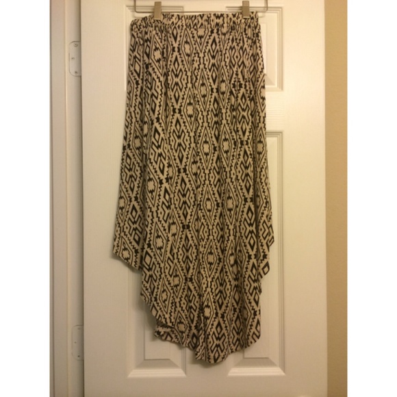 Tribal Hi/Low Skirt - Picture 2 of 3