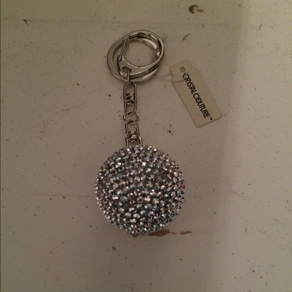 Crystal ball keychain