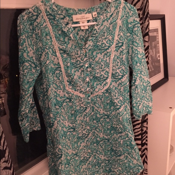 Green Patterned Sundress