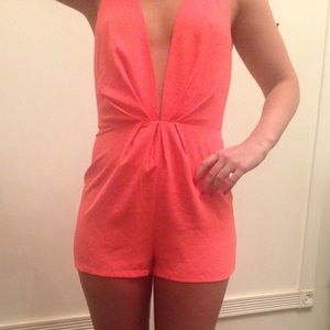 Coral romper