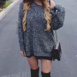 Lookbookstore gray oversized sweater