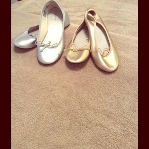 Silver and gold flats bundle
