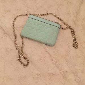 Mint Crossbody Wallet