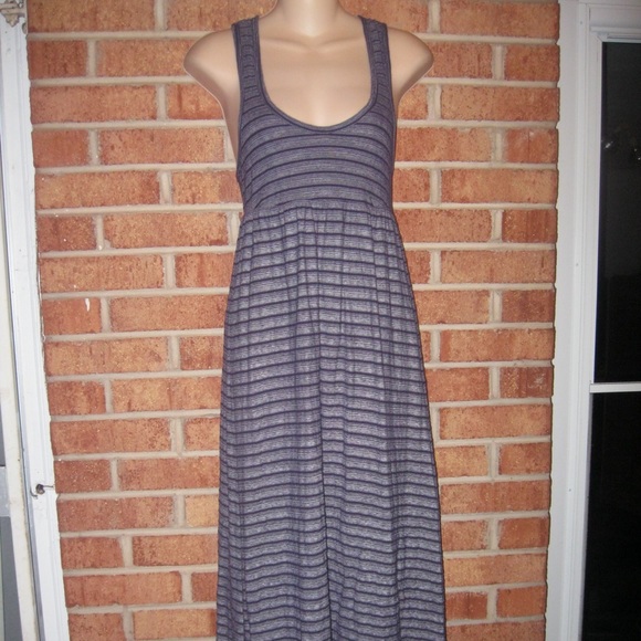 SOLD James Perse Standard Striped Maxi Tank Dress - Picture 2 of 4