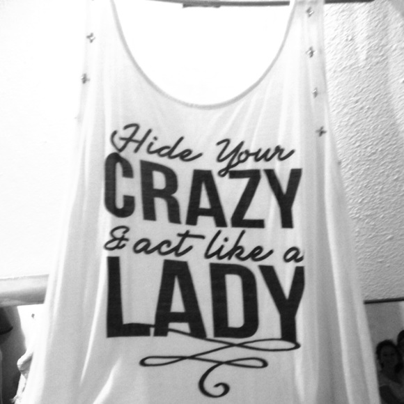 Studded graphic tank Miranda lambert