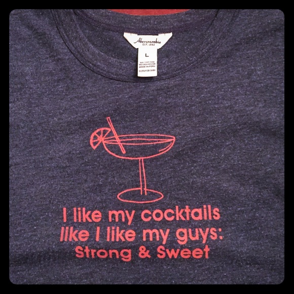 A&F cocktail tee
