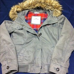 Hollister twill jacket