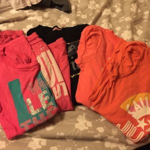 Bundle of FIVE JUICY SHIRTS!!!