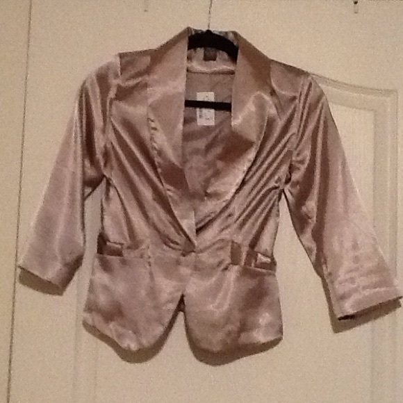 Bronze blazer jacket