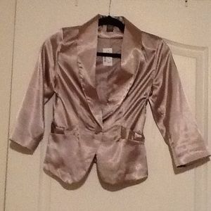 Bronze blazer jacket