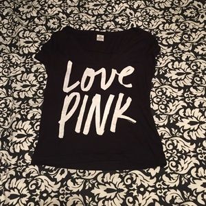 Flowy black PINK shirt